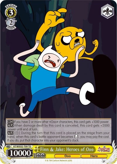 Image for Finn & Jake: Heroes of Ooo (Adventure Time) (AT/WX02-T09 TD) - Weiss Schwarz