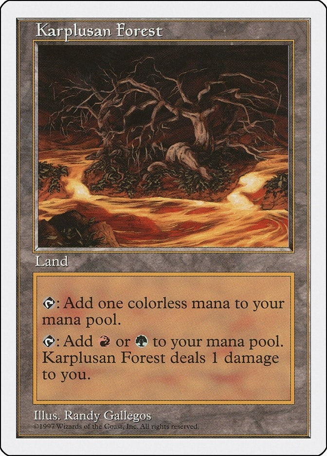Image for Karplusan Forest (Fifth Edition) - Magic: The Gathering