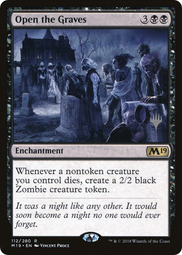 Image for Open the Graves (Promo Pack: Zendikar Rising) (112) - Magic: The Gathering