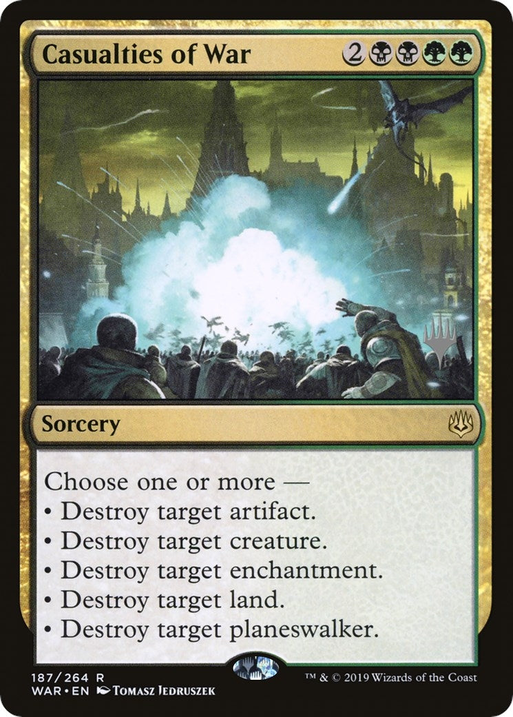 Image for Casualties of War (Promo Pack: Zendikar Rising) (187) - Magic: The Gathering