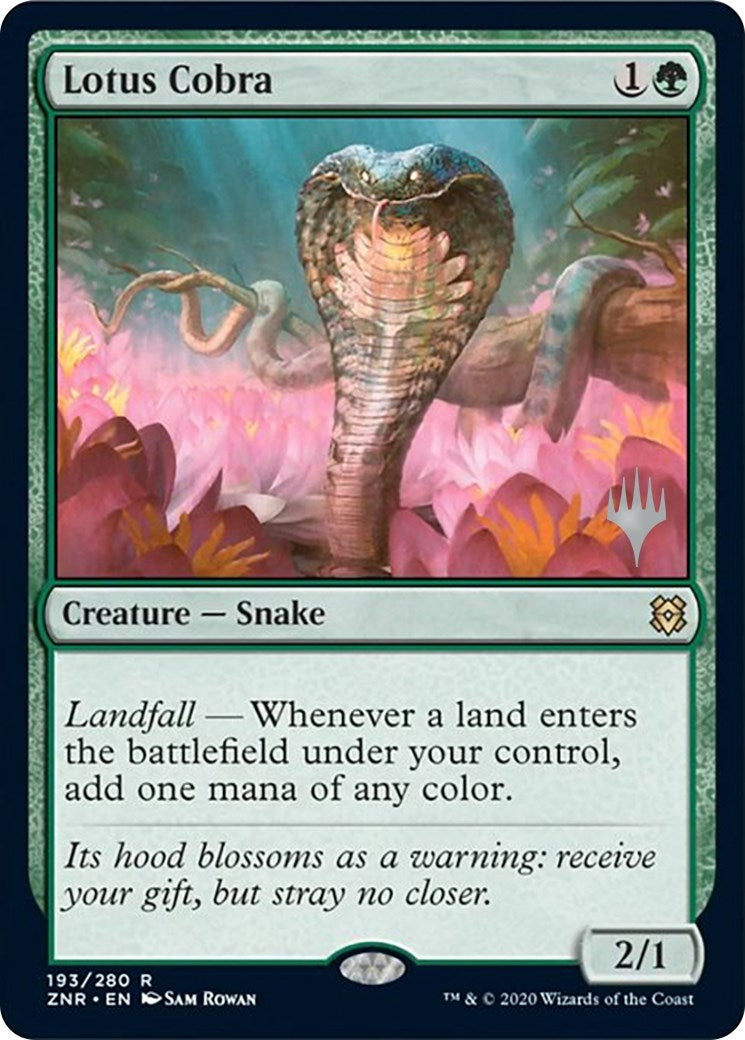 Image for Lotus Cobra (Promo Pack: Zendikar Rising) (193) - Magic: The Gathering