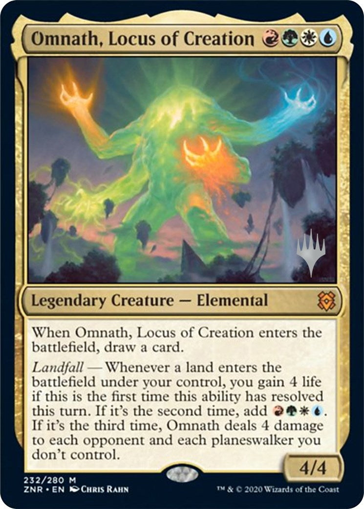 Image for Omnath, Locus of Creation (Promo Pack: Zendikar Rising) (232) - Magic: The Gathering