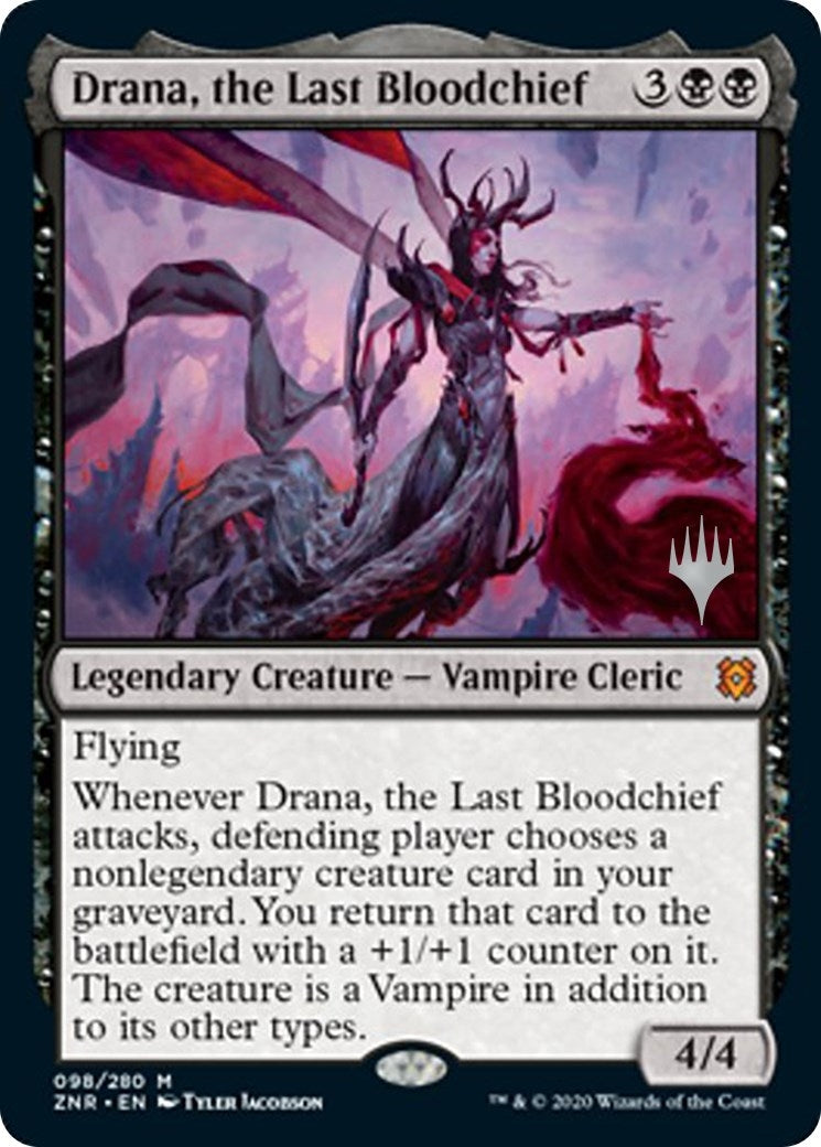Image for Drana, the Last Bloodchief (Promo Pack: Zendikar Rising) (98) - Magic: The Gathering