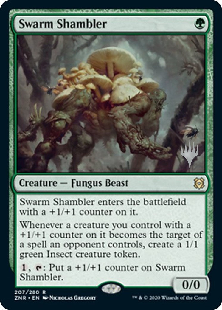 Image for Swarm Shambler (Promo Pack: Zendikar Rising) (207) - Magic: The Gathering