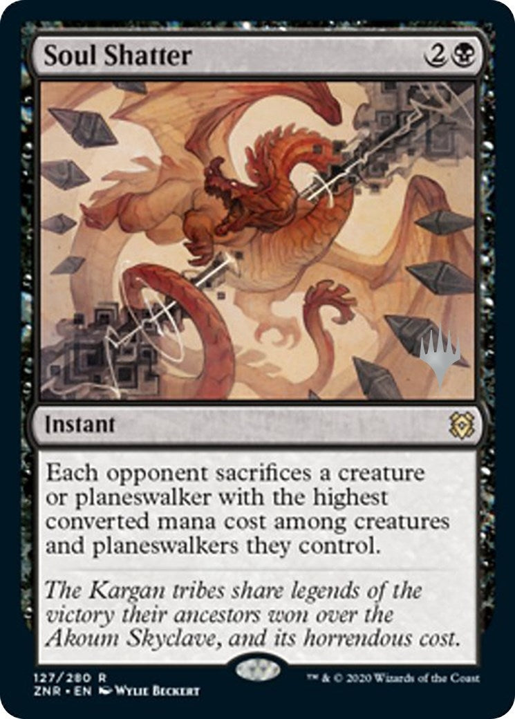Image for Soul Shatter (Promo Pack: Zendikar Rising) (127) - Magic: The Gathering