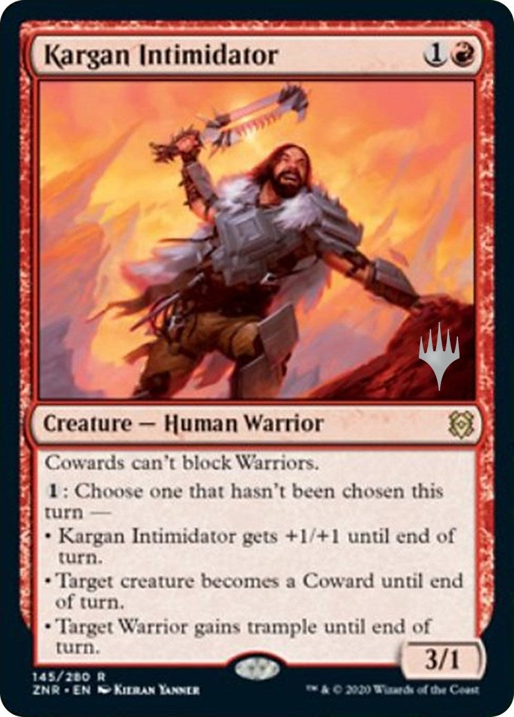 Image for Kargan Intimidator (Promo Pack: Zendikar Rising) (145) - Magic: The Gathering