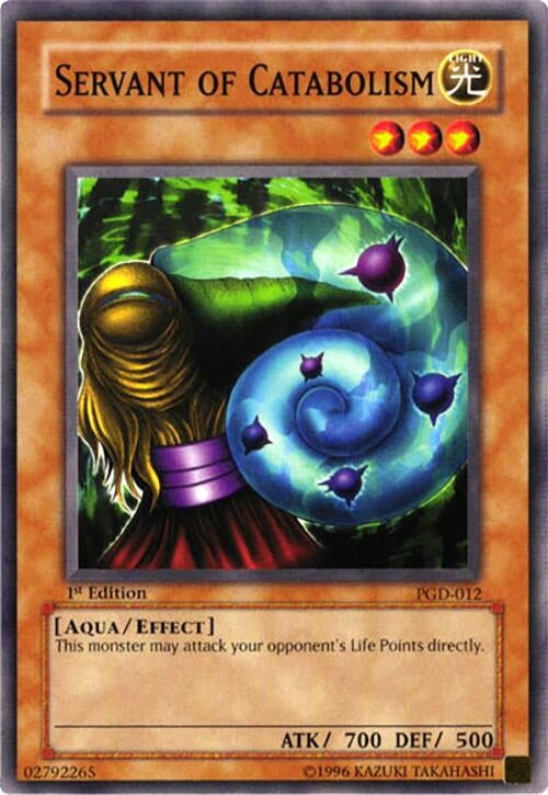 Image for Servant of Catabolism (Pharaonic Guardian) (PGD-012) - YuGiOh