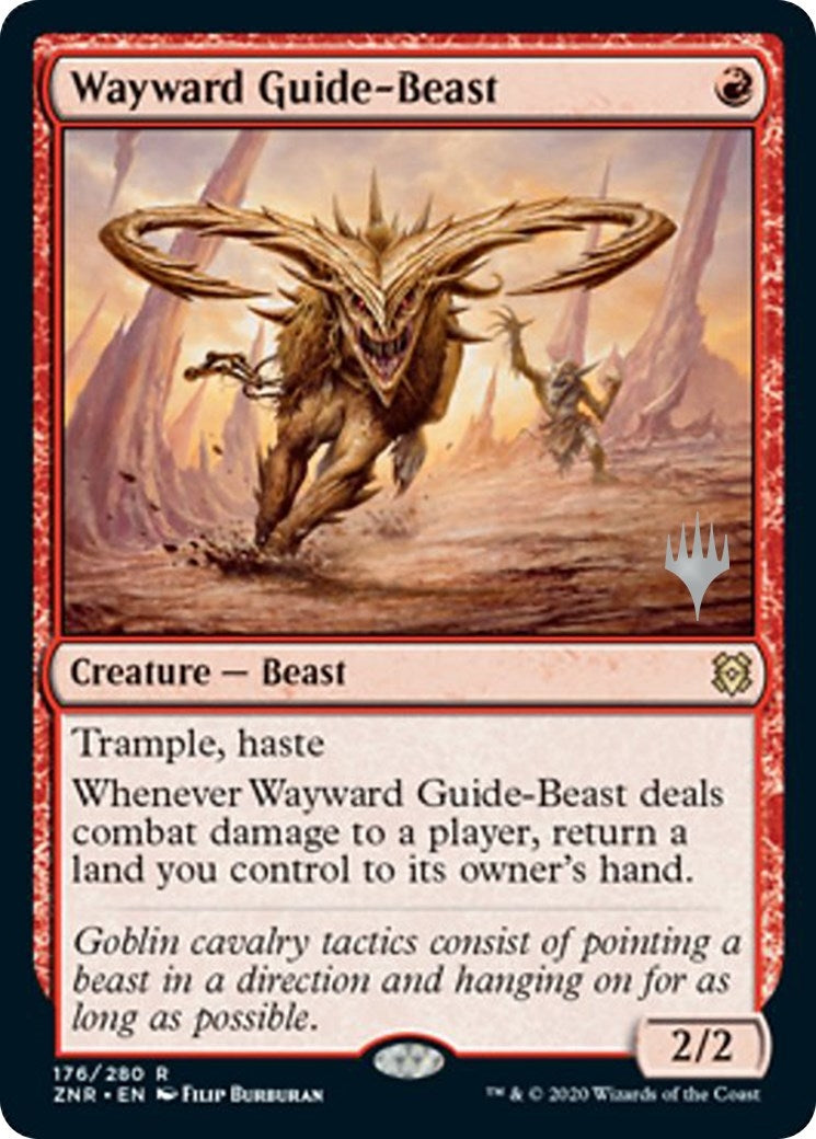 Image for Wayward Guide-Beast (Promo Pack: Zendikar Rising) (176) - Magic: The Gathering