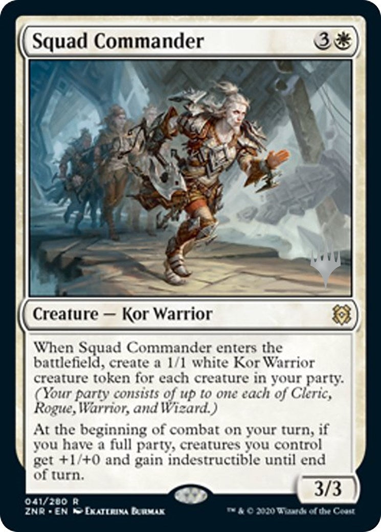 Image for Squad Commander (Promo Pack: Zendikar Rising) (41) - Magic: The Gathering