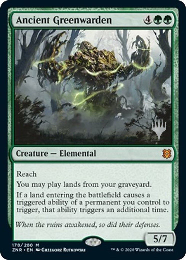 Image for Ancient Greenwarden (Promo Pack: Zendikar Rising) (178) - Magic: The Gathering