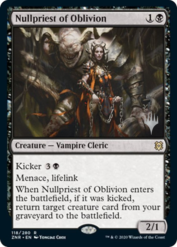 Image for Nullpriest of Oblivion (Promo Pack: Zendikar Rising) (118) - Magic: The Gathering