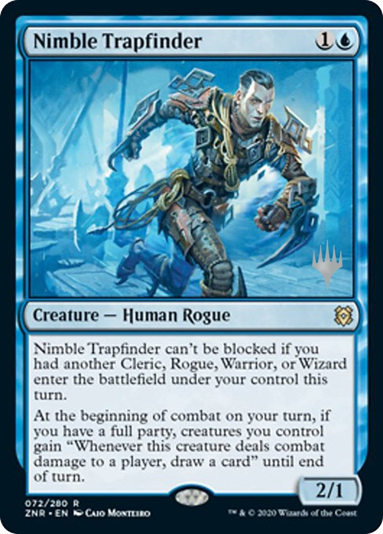 Image for Nimble Trapfinder (Promo Pack: Zendikar Rising) (72) - Magic: The Gathering
