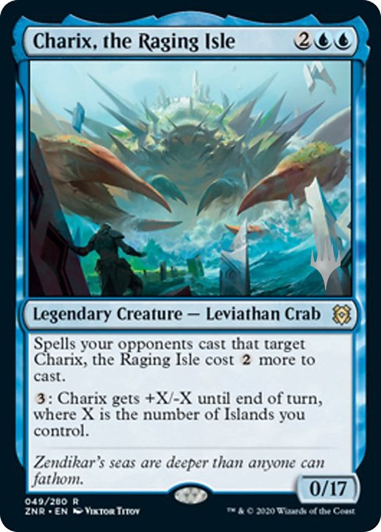 Image for Charix, the Raging Isle (Promo Pack: Zendikar Rising) (49) - Magic: The Gathering