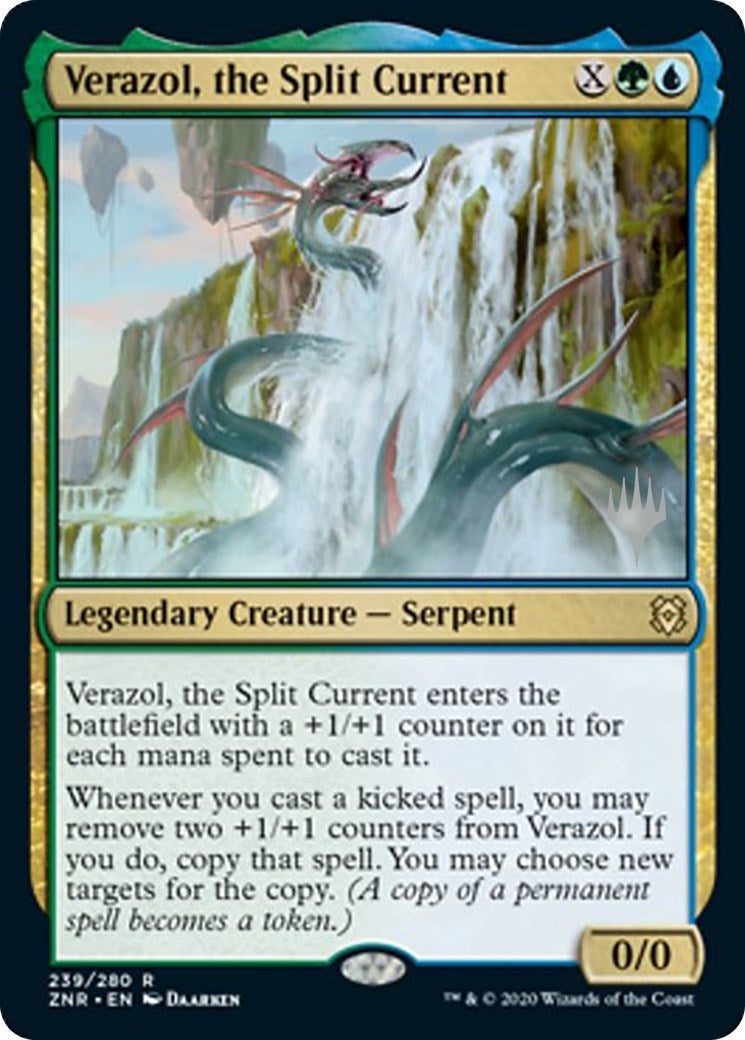 Image for Verazol, the Split Current (Promo Pack: Zendikar Rising) (239) - Magic: The Gathering