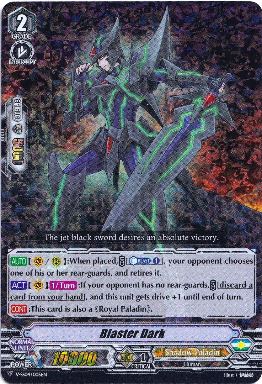 Image for Blaster Dark (RRR Foil) (V-SS04: Majesty Lord Blaster) (V-SS04/005EN) - Cardfight Vanguard