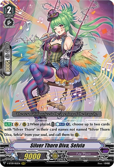 Image for Silver Thorn Diva, Selvia (V-BT09: Butterfly d'Moonlight) (V-BT09/012EN) - Cardfight Vanguard