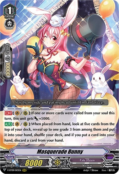 Image for Masquerade Bunny (V-BT09: Butterfly d'Moonlight) (V-BT09/013EN) - Cardfight Vanguard