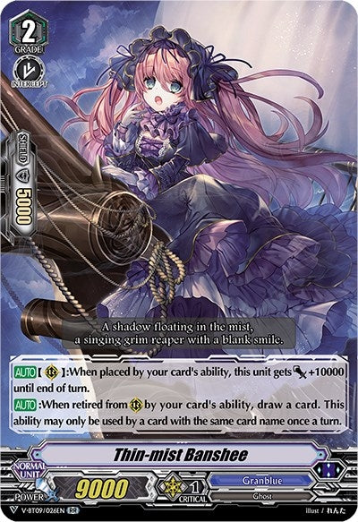 Image for Thin-mist Banshee (V-BT09: Butterfly d'Moonlight) (V-BT09/026EN) - Cardfight Vanguard