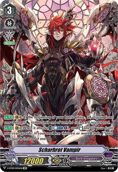 Image for Scharhrot Vampir (SP) (V-BT09: Butterfly d'Moonlight) (V-BT09/SP04EN) - Cardfight Vanguard