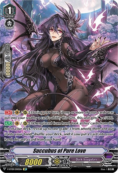 Image for Succubus of Pure Love (SP) (V-BT09: Butterfly d'Moonlight) (V-BT09/SP10EN) - Cardfight Vanguard