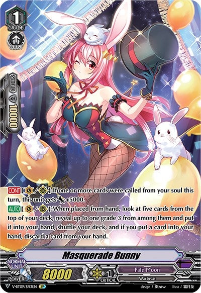 Image for Masquerade Bunny (SP) (V-BT09: Butterfly d'Moonlight) (V-BT09/SP13EN) - Cardfight Vanguard