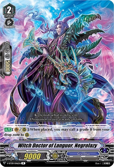Image for Witch Doctor of Languor, Negrolazy (V-BT09: Butterfly d'Moonlight) (V-BT09/046EN) - Cardfight Vanguard