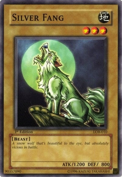 Image for Silver Fang (The Legend of Blue Eyes White Dragon) (LOB-010) - YuGiOh