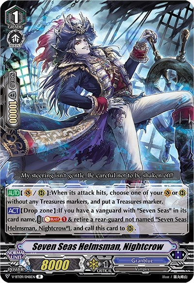 Image for Seven Seas Helmsman, Nightcrow (V-BT09: Butterfly d'Moonlight) (V-BT09/048EN) - Cardfight Vanguard
