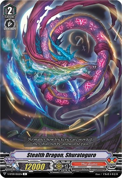 Image for Stealth Dragon, Shuratoguro (V-BT09: Butterfly d'Moonlight) (V-BT09/052EN) - Cardfight Vanguard