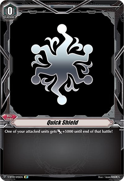 Image for Quick Shield (Pale Moon) (SP) (V-BT09: Butterfly d'Moonlight) (V-BT09/SP21EN) - Cardfight Vanguard
