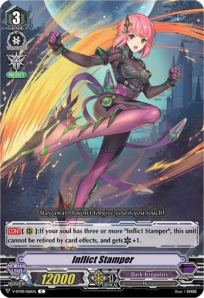 Image for Inflict Stamper (V-BT09: Butterfly d'Moonlight) (V-BT09/061EN) - Cardfight Vanguard