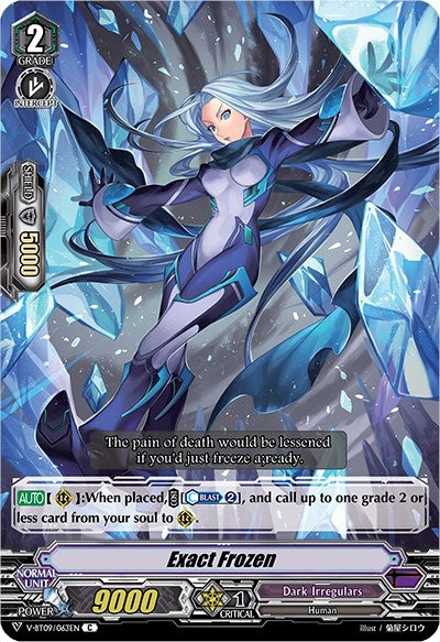 Image for Exact Frozen (V-BT09: Butterfly d'Moonlight) (V-BT09/063EN) - Cardfight Vanguard