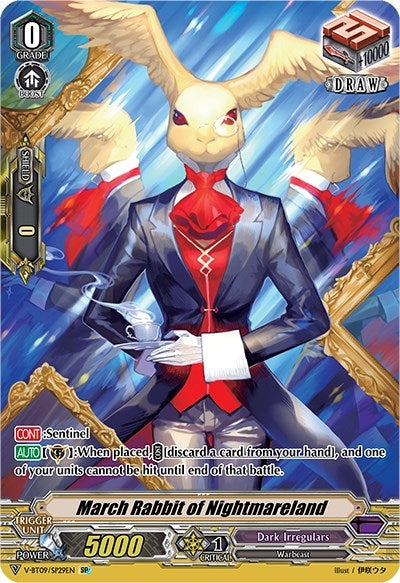 Image for March Rabbit of Nightmareland (SP) (V-BT09: Butterfly d'Moonlight) (V-BT09/SP29EN) - Cardfight Vanguard