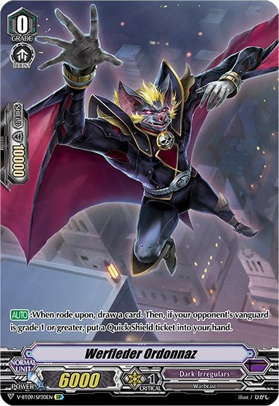 Image for Werfleder Ordonnaz (SP) (V-BT09: Butterfly d'Moonlight) (V-BT09/SP30EN) - Cardfight Vanguard
