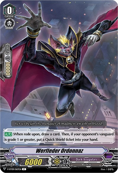 Image for Werfleder Ordonnaz (V-BT09: Butterfly d'Moonlight) (V-BT09/067EN) - Cardfight Vanguard