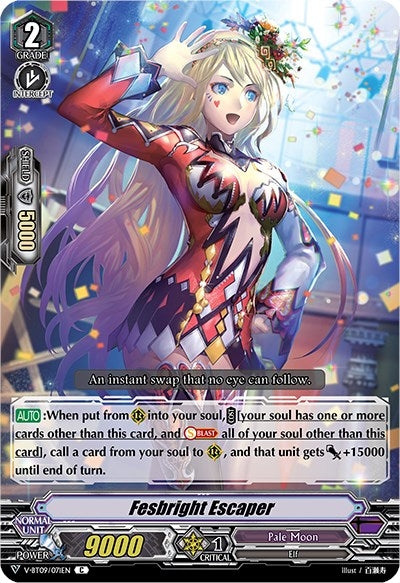 Image for Fesbright Escaper (V-BT09: Butterfly d'Moonlight) (V-BT09/071EN) - Cardfight Vanguard