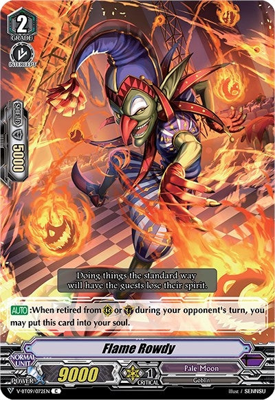 Image for Flame Rowdy (V-BT09: Butterfly d'Moonlight) (V-BT09/072EN) - Cardfight Vanguard