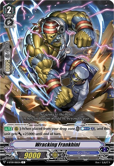 Image for Wracking Frankhini (V-BT09: Butterfly d'Moonlight) (V-BT09/085EN) - Cardfight Vanguard