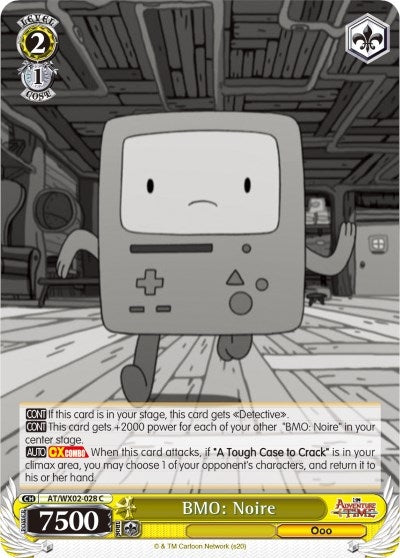 Image for BMO: Noire (Adventure Time) (AT/WX02-028 C) - Weiss Schwarz