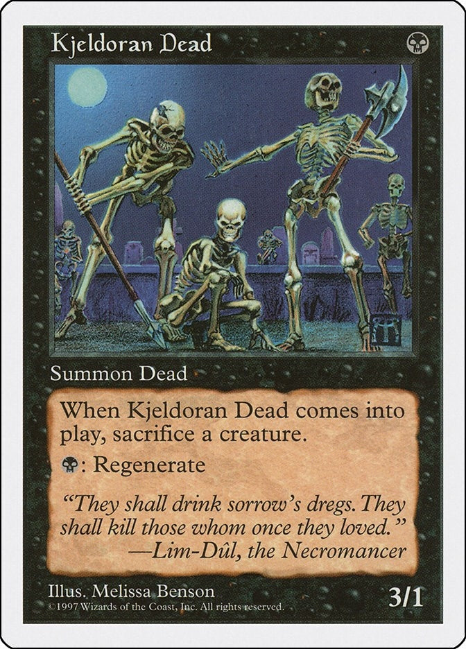 Image for Kjeldoran Dead (Fifth Edition) - Magic: The Gathering