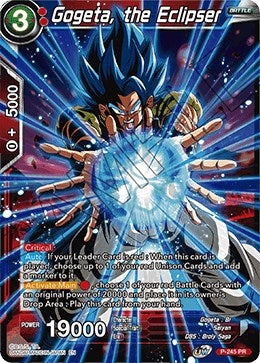 Image for Gogeta, the Eclipser (Promotion Cards) (P-245) - Dragon Ball Super: Masters