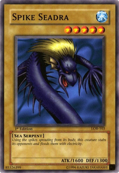 Image for Spike Seadra (The Legend of Blue Eyes White Dragon) (LOB-103) - YuGiOh