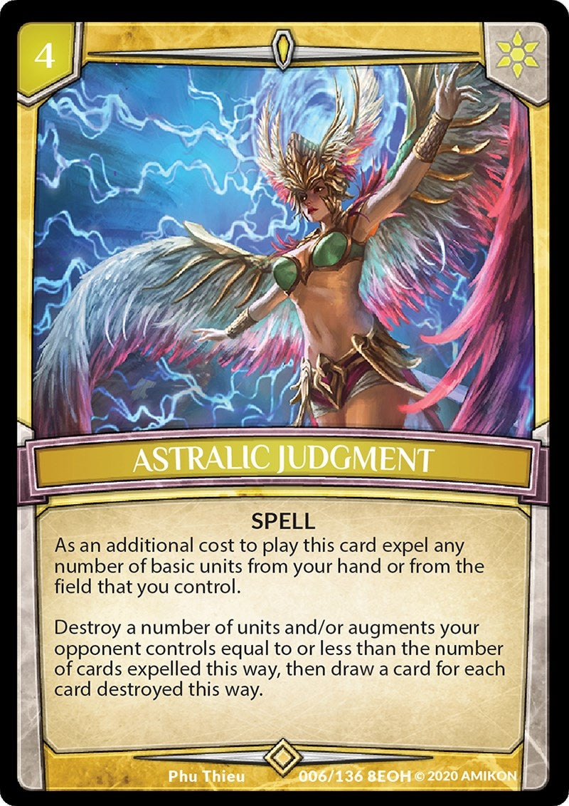 Image for Astralic Judgment (Echoes of Hokken) (6/136 8EOH) - Argent Saga TCG