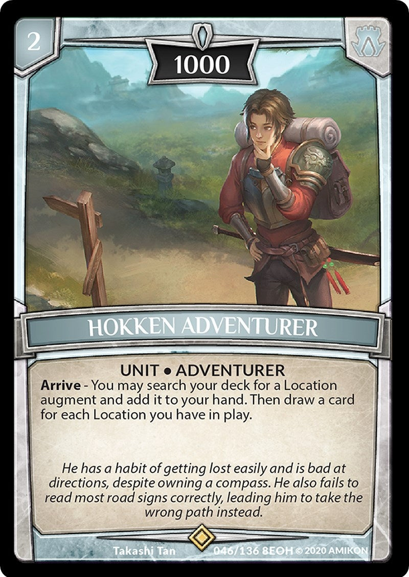 Image for Hokken Adventurer (Echoes of Hokken) (46/136 8EOH) - Argent Saga TCG