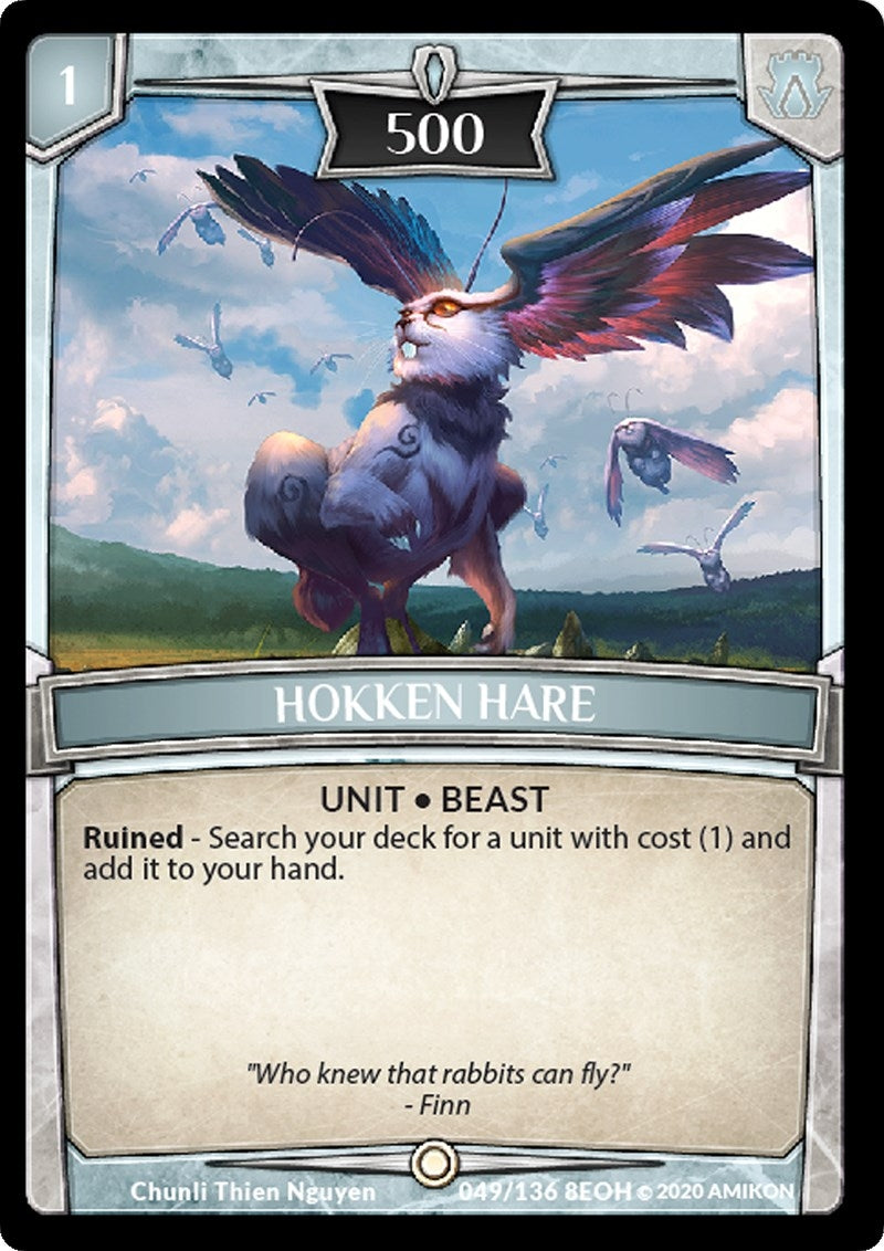 Image for Hokken Hare (Echoes of Hokken) (49/136 8EOH) - Argent Saga TCG