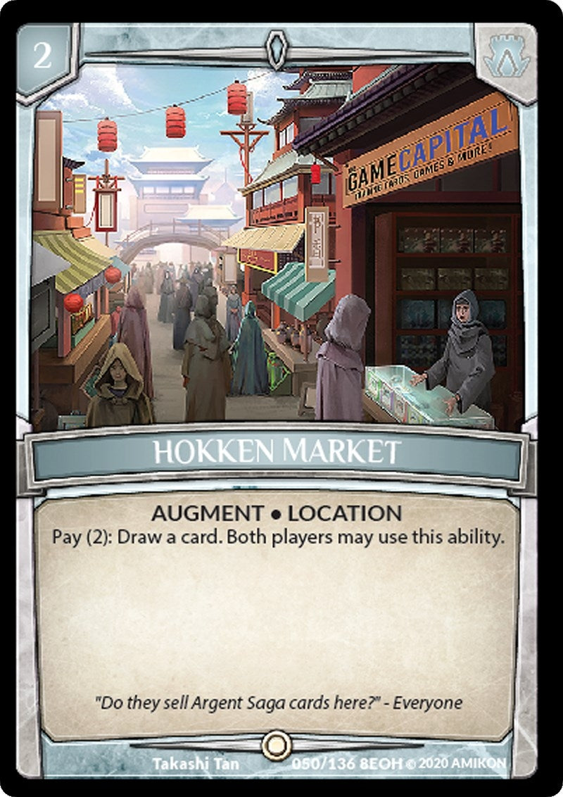 Image for Hokken Market (Echoes of Hokken) (50/136 8EOH) - Argent Saga TCG