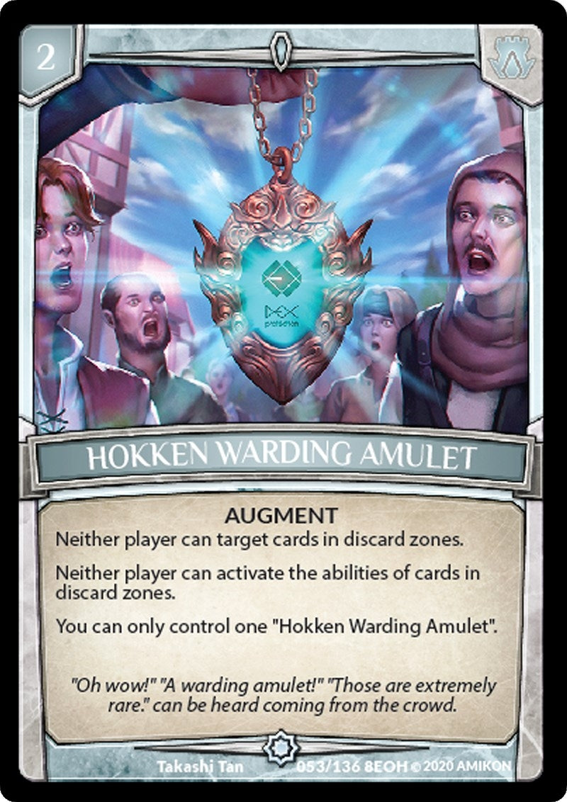 Image for Hokken Warding Amulet (Echoes of Hokken) (53/136 8EOH) - Argent Saga TCG