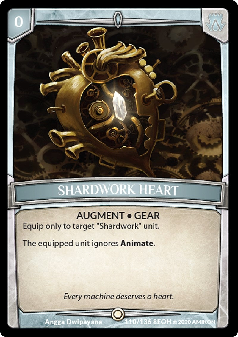 Image for Shardwork Heart (Echoes of Hokken) (110/136 8EOH) - Argent Saga TCG