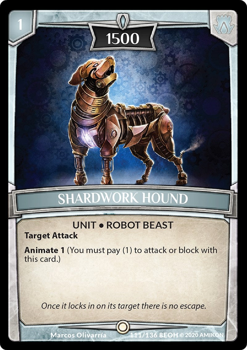 Image for Shardwork Hound (Echoes of Hokken) (111/136 8EOH) - Argent Saga TCG