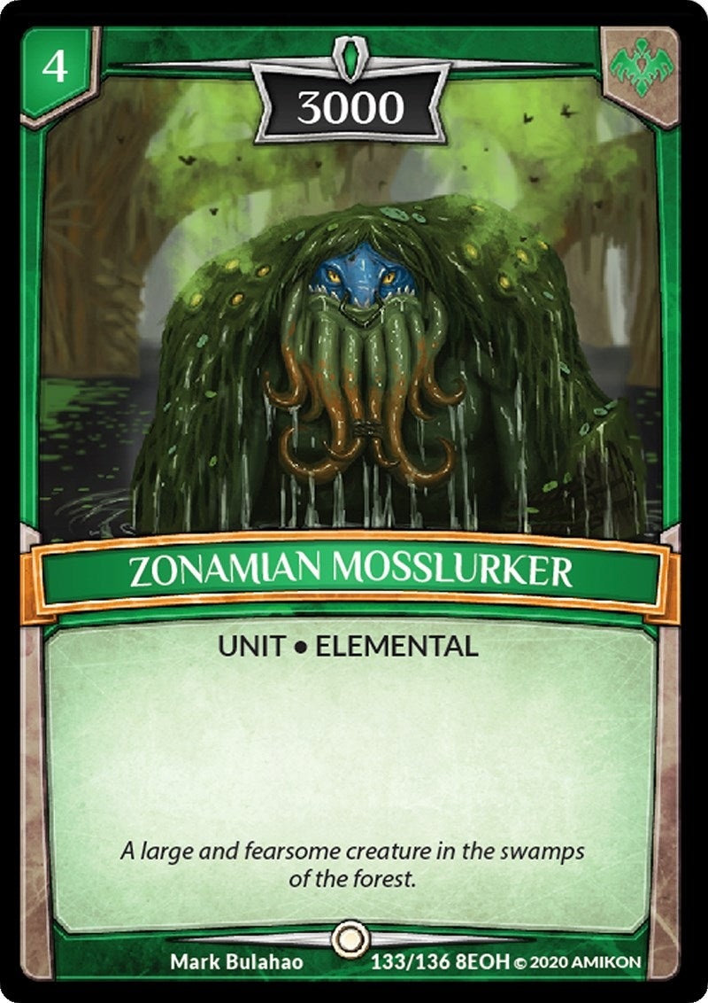 Image for Zonamian Mosslurker (Echoes of Hokken) (133/136 8EOH) - Argent Saga TCG